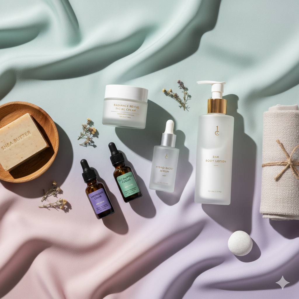 محصولات مراقبت پوستی و بهداشتی